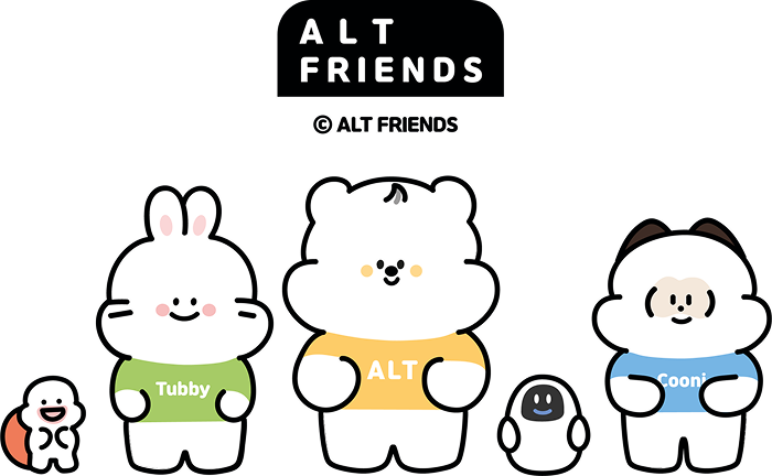ALT Friends GROUP ILLUSTRATION